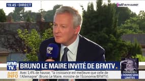 Bruno Le Maire: "La privatisation d'ADP peut permettre le développement de cet aéroport dans les meilleures conditions"