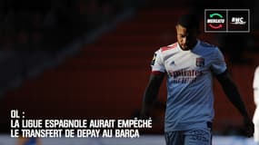 OL : La Ligue espagnole aurait empêché le transfert de Depay au Barça
