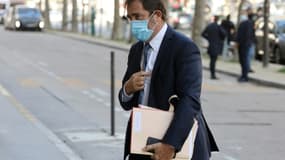 Le président du groupe LaREM à l'Assemblée nationale Christophe Castaner, à Paris le 21 octobre 2020