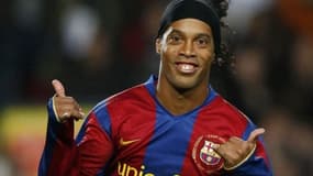 Ronaldinho, ex-star brésilienne du FC Barcelone
