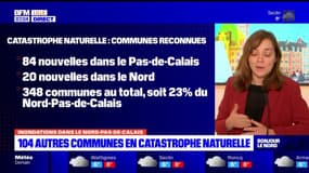 Inondations dans le Pas-de-Calais: 104 nouvelles communes reconnues en état de catastrophe naturelle