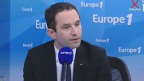 Benoît Hamon, le 24 mars 2017 sur Europe 1
