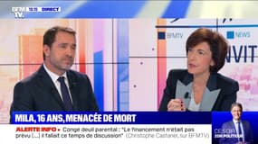 Christophe Castaner face à Ruth Elkrief - 04/02