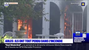 Incendie à Arles: huit maisons ont été touchées par les flammes
