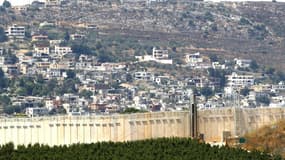 Vue générale de la frontière entre Israël et le Liban, depuis le territoire israélien, le 17 août 2019 (illustration)