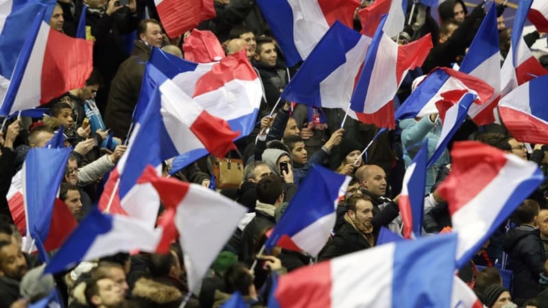 Les supporters des Bleus