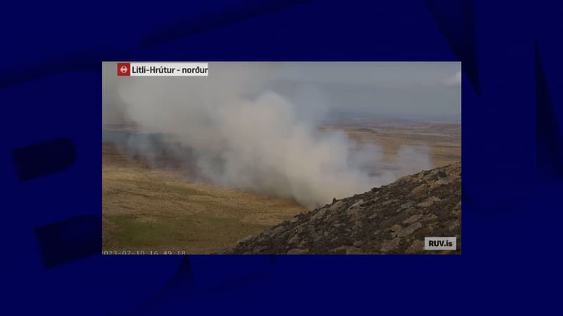 Islande: éruption volcanique en cours à 30 km de la capitale Reykjavik