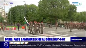 Paris: le pass sanitaire exigé pour le défilé du 14-Juillet