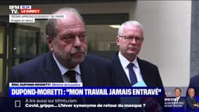 Renvoyé devant la Cour de justice de la République, Éric Dupond-Moretti assure que sa démission "n’est pas à l’ordre du jour"
