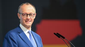Le président de la CDU Friedrich Merz à Berlin le 3 février 2025