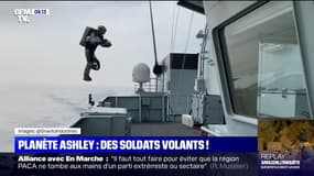 La "Royal Marines" britannique fait voler ses soldats