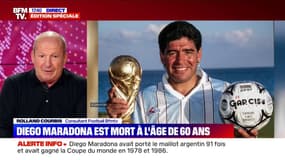 Rolland Courbis: "Diego Maradona était quelqu'un d'extraordinaire" 