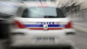 Véhicule de police. (Illustration)