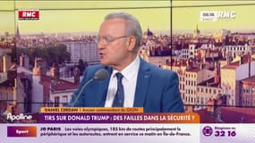 "Je suis effaré par tant d'amateurisme", avoue Daniel Cerdan, commandant du GIGN, après la tentative d'assassinat contre Donald Trump