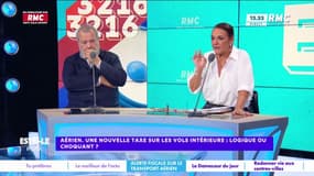 Avion/Taxe sur les vols intérieurs : "Ce n'est pas du tout une mesure écologique", critique Yaël Mellul