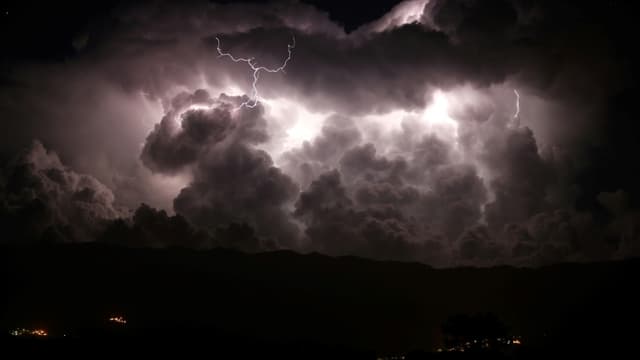 Illustration d'orages