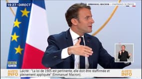 Emmanuel Macron: "Nous travaillons moins que nos voisins"