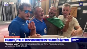 France-Italie : des supporters tiraillés à Lyon