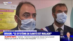 François Braun: "Le système de santé est malade, il a besoin d’être rénové"