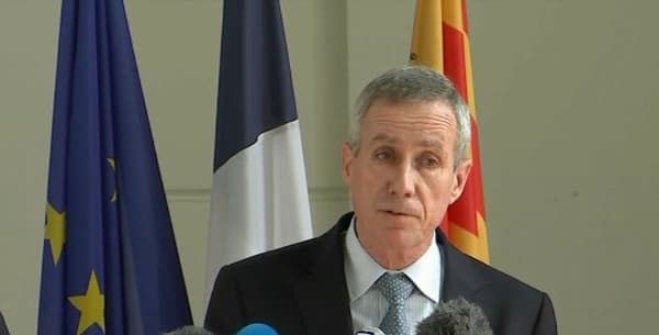 François Molins en conférence de presse François Molins en conférence de presse