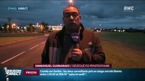 Prise d’otage à la prison de Condé-sur-Sarthe: "La peur a changé de côté" dénonce un délégué syndical