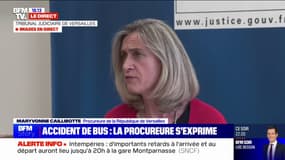 Accident de bus dans les Yvelines: les victimes décédées sont "un homme de 64 ans" et "une femme de 54 ans", rapporte la procureure de la République