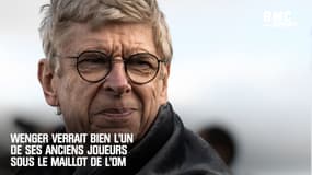 "Il ne serait pas mal là-bas" : Wenger verrait bien Aubameyang à l'OM