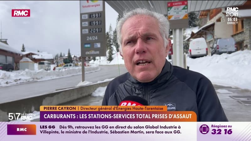 Carburants : les stations-services Total prises d'assaut