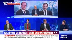 Édition Spéciale : Castex sur BFMTV à 19h, qui sera confiné ? - 18/01