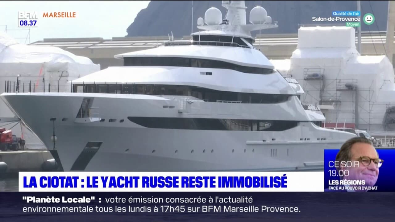 yacht russe la ciotat