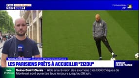 "Je suis très content en tant que supporter parisien": les Parisiens prêts à accueillir "Zizou"