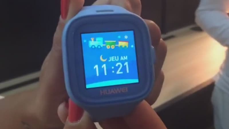La montre connectée pour enfants de Huawei. La montre connectée pour enfants de Huawei.