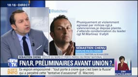 Altercation avec des syndicalistes: Sébastien Chenu estime avoir vécu "une agression" 