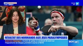 J'aime mes jeux du mercredi 4 septembre - Résultat des Normands aux Jeux paralympiques