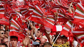 Des supporters d'Arsenal