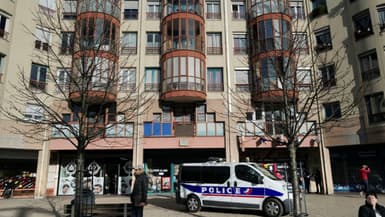 La police patrouille le 15 janvier 2020 dans le quartier de Planoise, à Besançon, après plusieurs fusillades depuis novembre