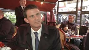 11-novembre: après la cérémonie, la pause café de Valls et ses ministres
