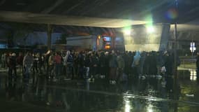 L'évacuation a débuté Porte de la Chapelle