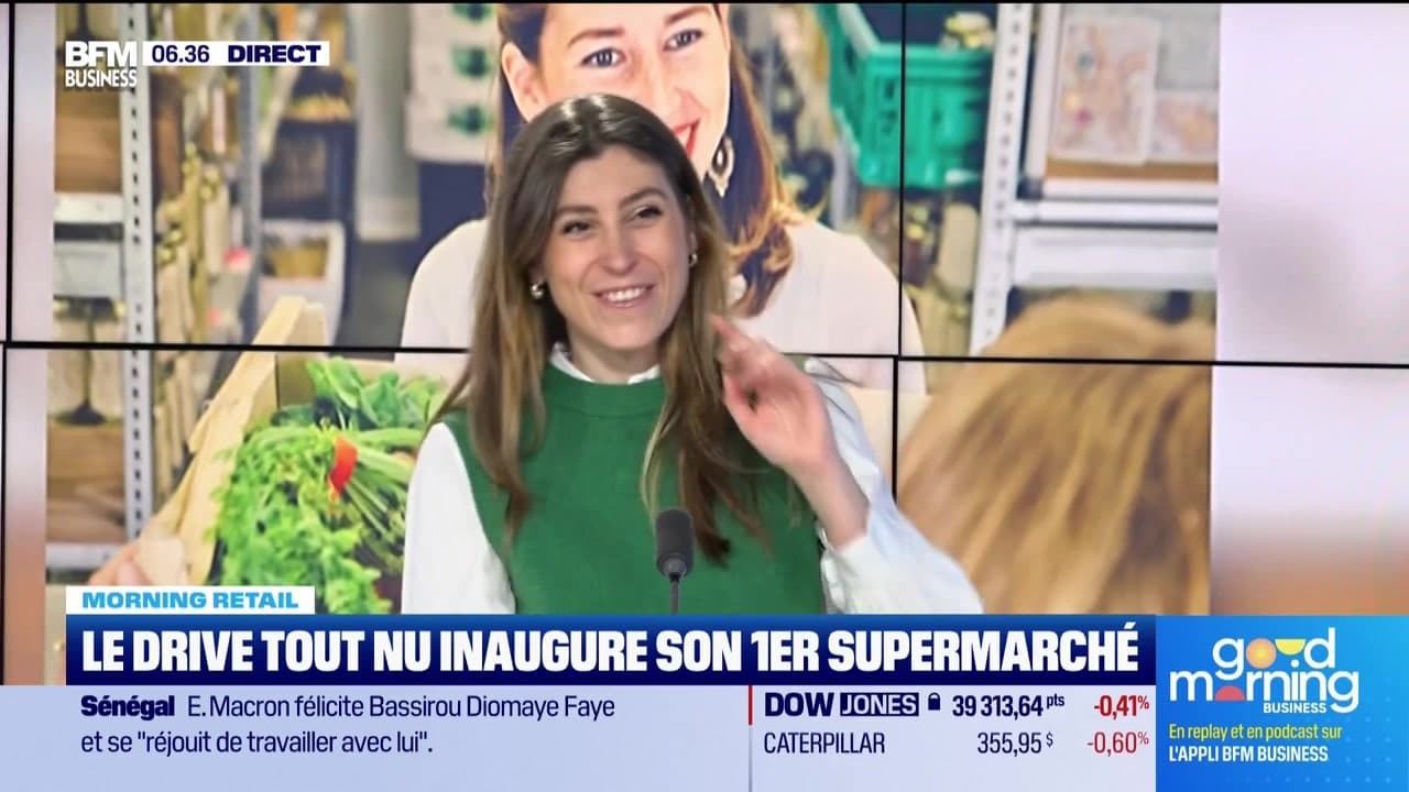 Morning Retail : Le Drive tout nu inaugure son premier supermarché, par Eva  Jacquot - 26/03