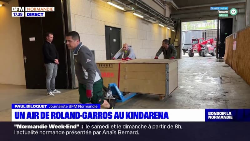 Seine-Maritime: l'Open de tennis Capfinances Rouen Métropole se prépare au Kindarena