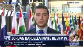 Nomination d'Ursula von der Leyen: pour Jordan Bardella, "rien ne changera" dans l'UE