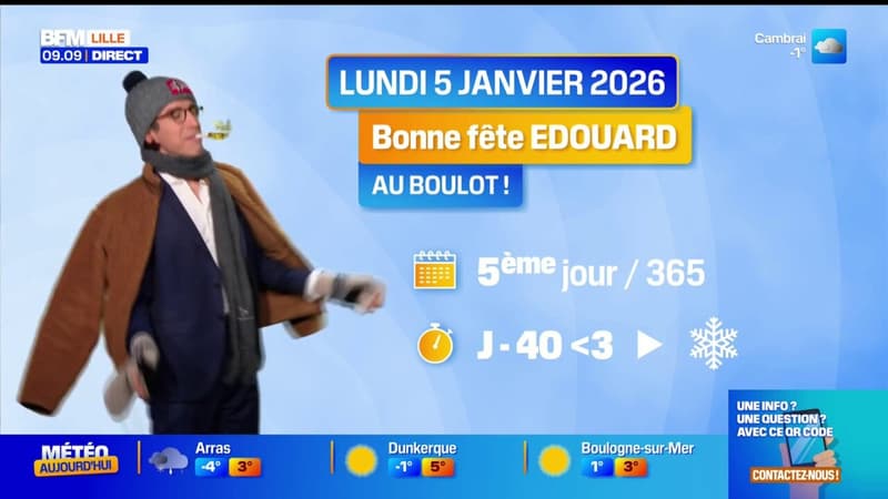 Glagla / Vos astuces contre le froid ? - La météo de Colas du lundi 5 janvier 2026