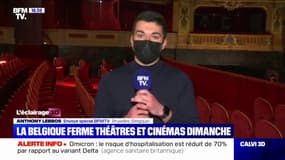 Variant Omicron: en Belgique, théâtres et cinémas ferment dimanche