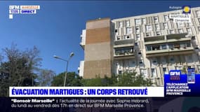 Immeuble évacué à Martigues: le corps d'un homme retrouvé