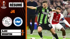 Résumé : Ajax 0-2 Brighton - Ligue Europa (4e journée)