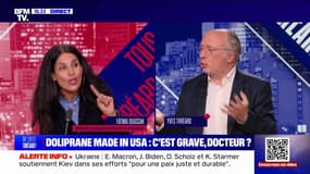 Fatima Ouassak (militante écologiste, féministe et antiraciste) sur la vente du Doliprane: "Je trouve intéressantes ces idées de nationaliser ce secteur lié à la santé (...) pour le mettre à l'abri de logique de profit"