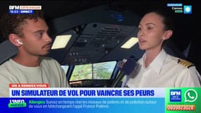 On a rendez-vous avec Dario Divialle : un simulateur de vol pour vaincre ses peurs 
