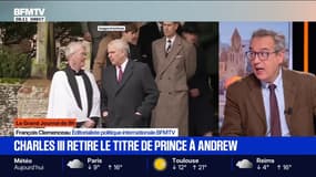 Le roi Charles III a décidé de retirer le titre de prince à son frère Andrew, empêtré dans l'affaire Epstein