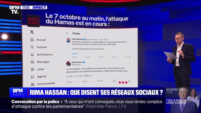 Regarder la vidéo LES ÉCLAIREURS - Rima Hassan: que disent ses réseaux sociaux?