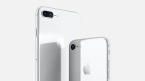 Les iPhone 8 et iPhone 8 Plus d'Apple.